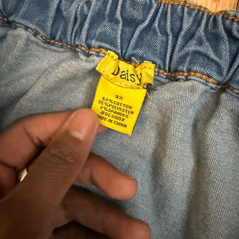 Blue Jean Jumpsuit plus size 3X - Picture 4 of 4